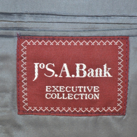 Jos A Bank Bespoke 40R Sport Coat Blazer Suit Jack - Picture 8 of 8